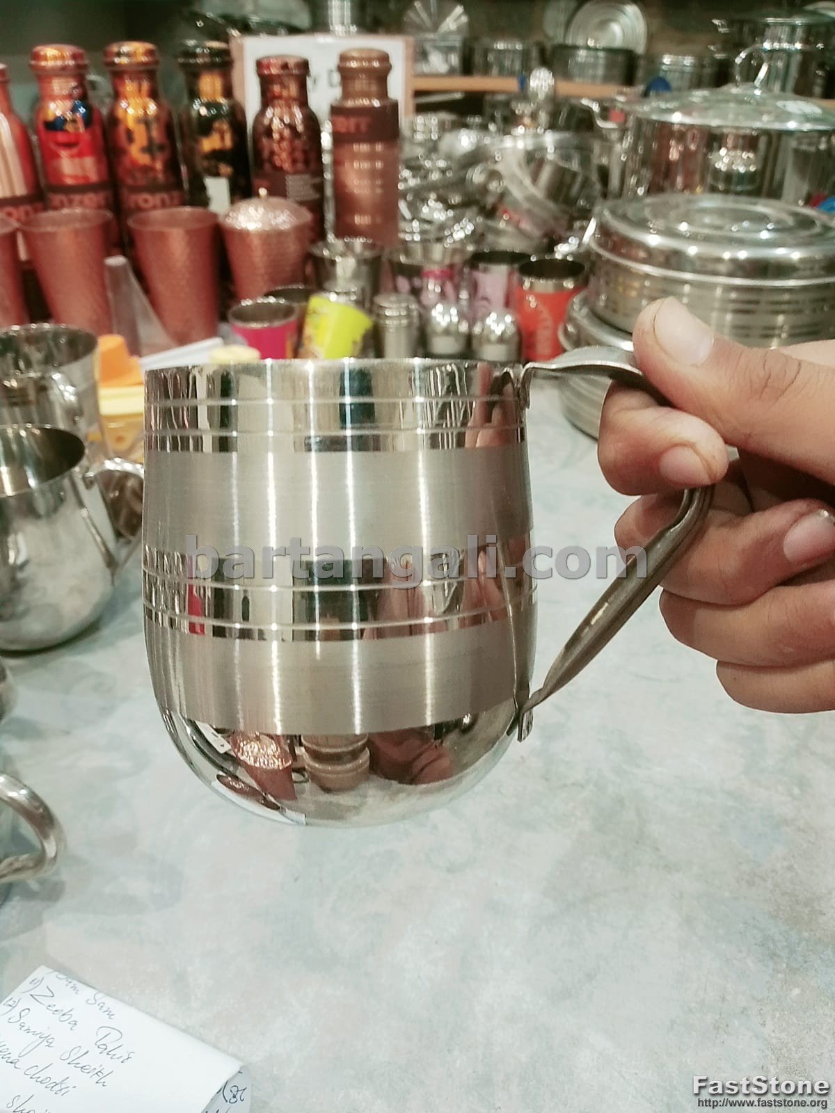 stainless steel mug 500 ml - Image 2