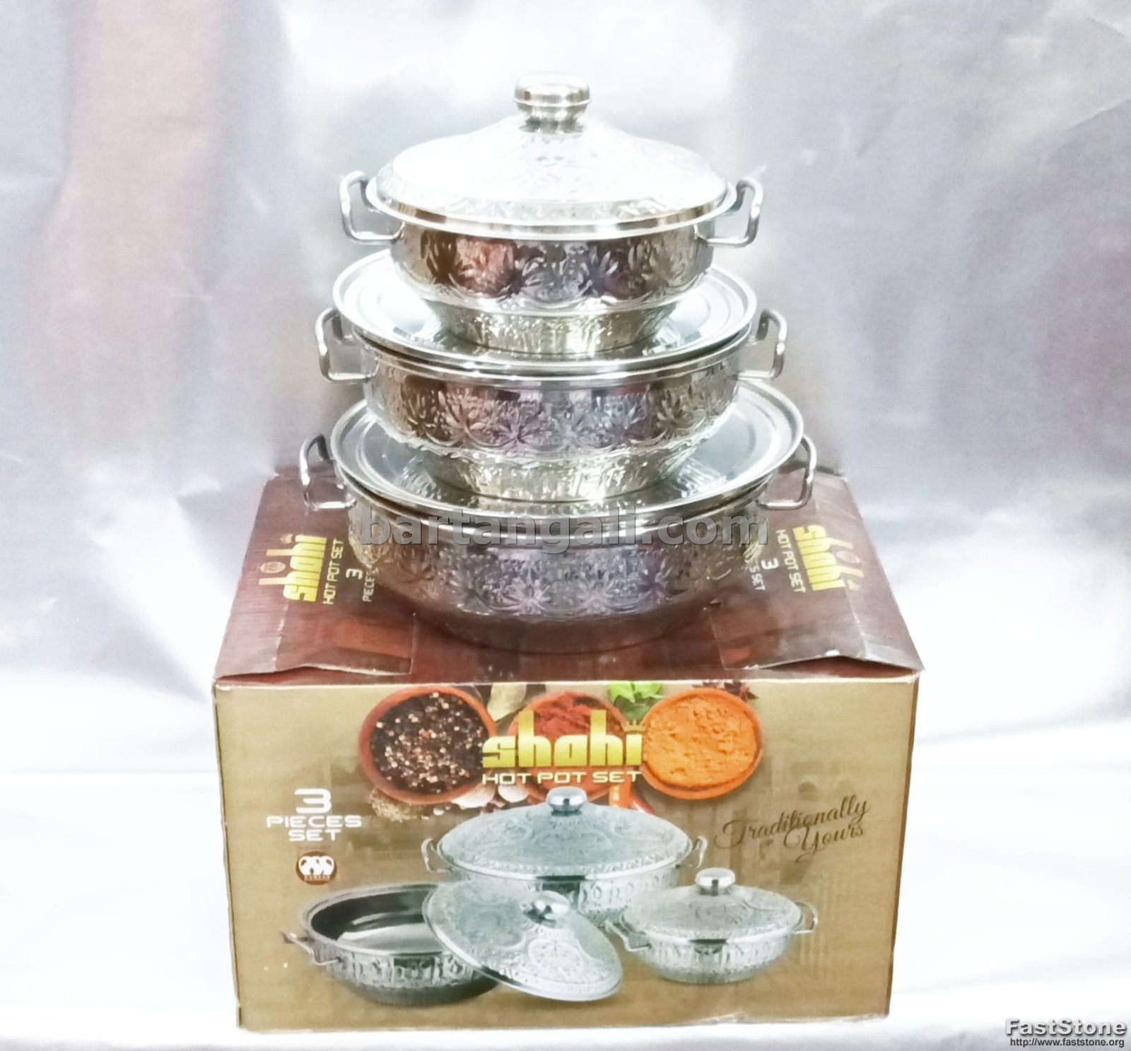 steel shahi hotpot  single and 3 ps set - Image 2