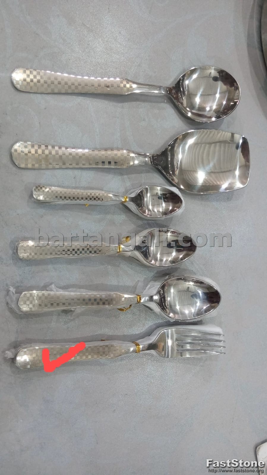 laser printed cutlery set 28 piece for 6 person - Image 4