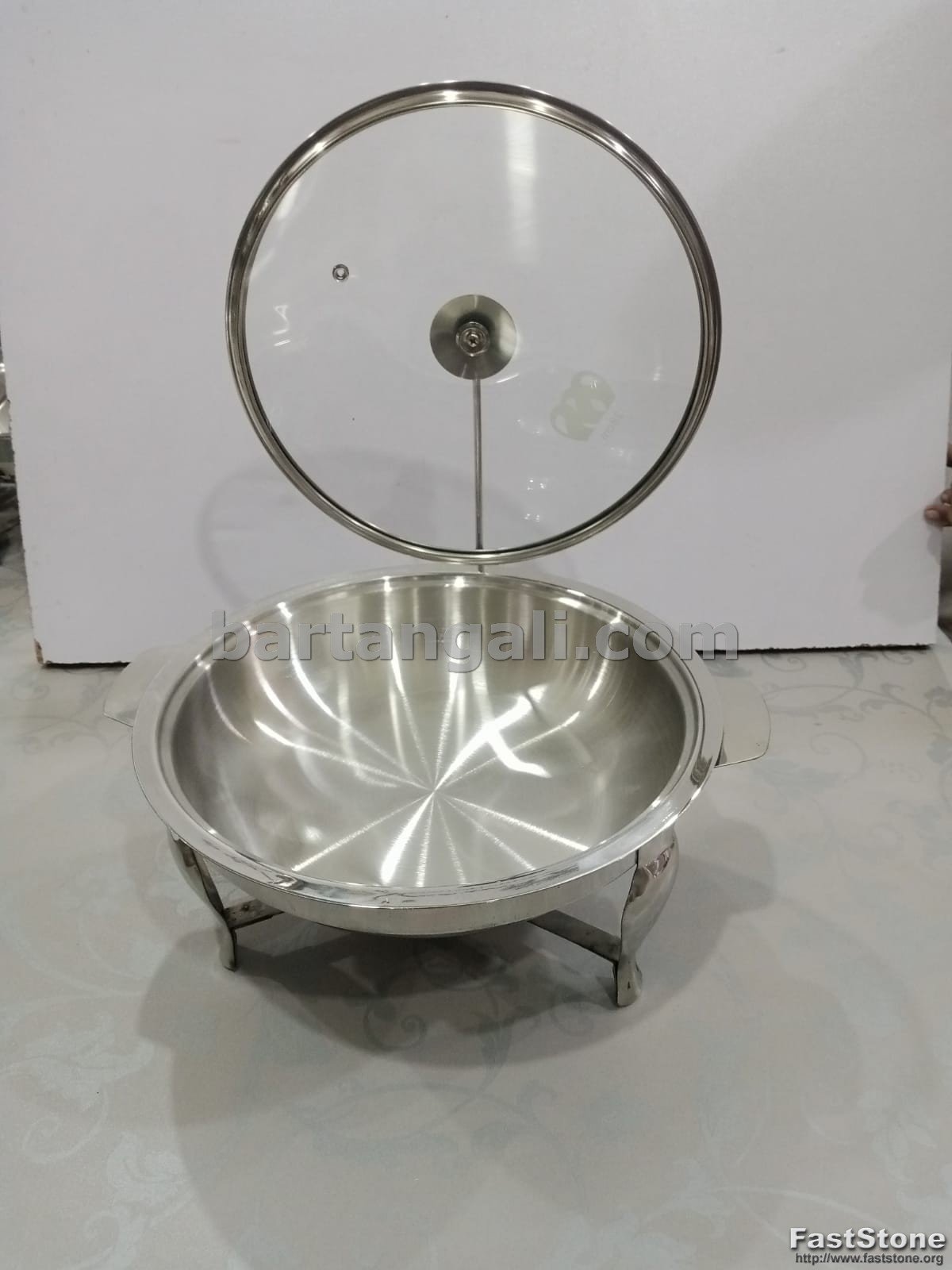 Steel buffet dishes for serving - Image 2