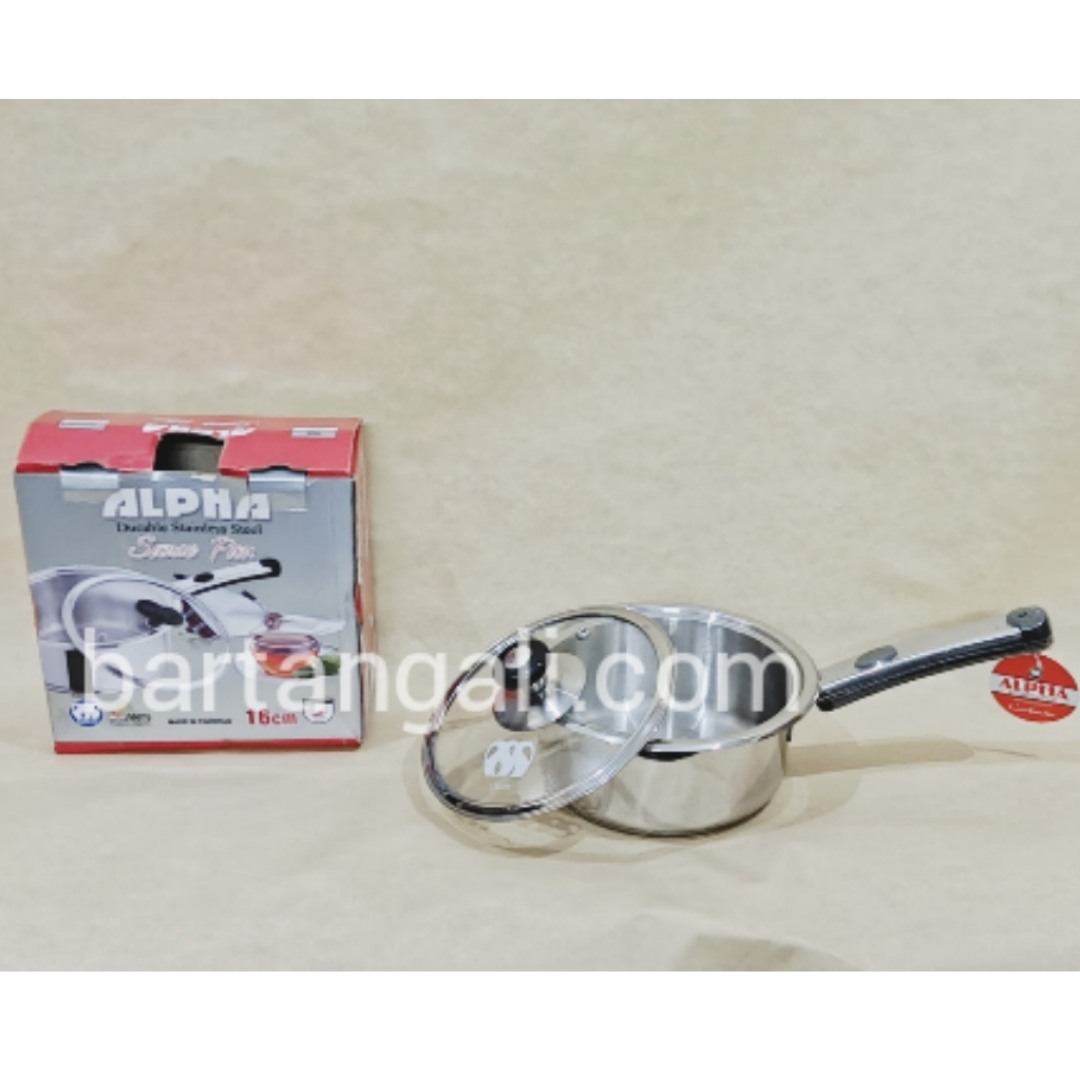 Steel double base saucepan - Image 1