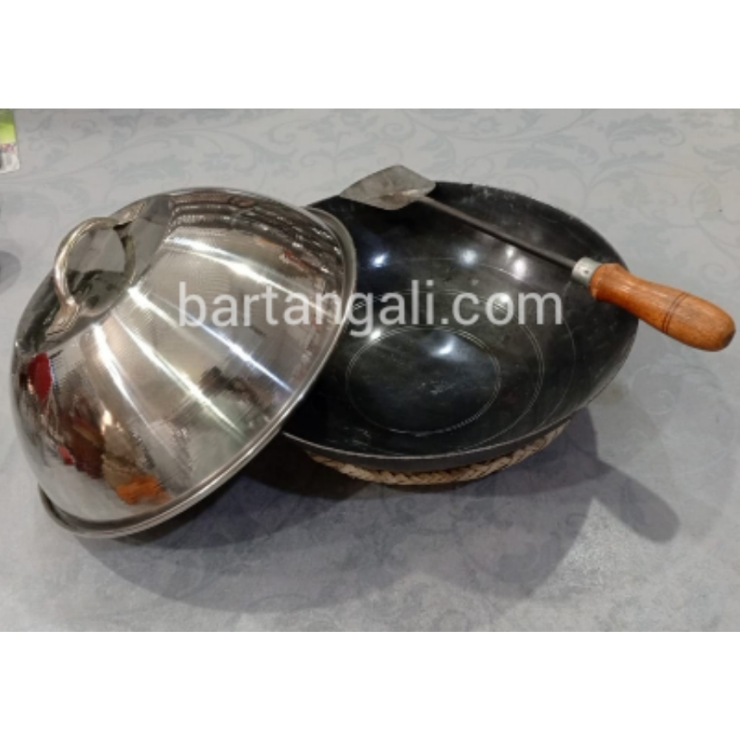 Koyla karahi for cooking and serving - Image 3