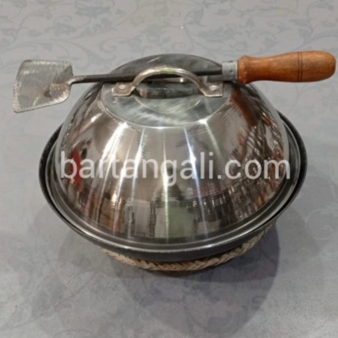 Koyla karahi for cooking and serving - Image 4