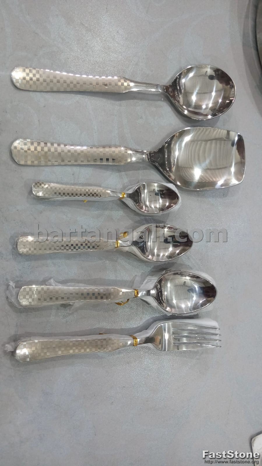 laser printed cutlery set 28 piece for 6 person - Image 1