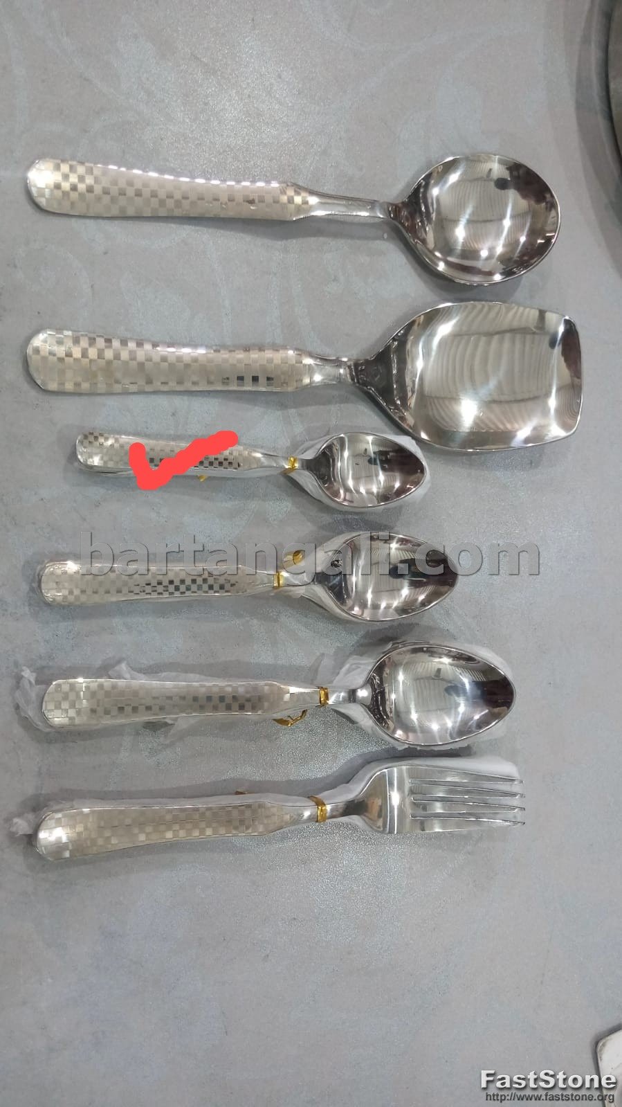 laser printed cutlery set 28 piece for 6 person - Image 6