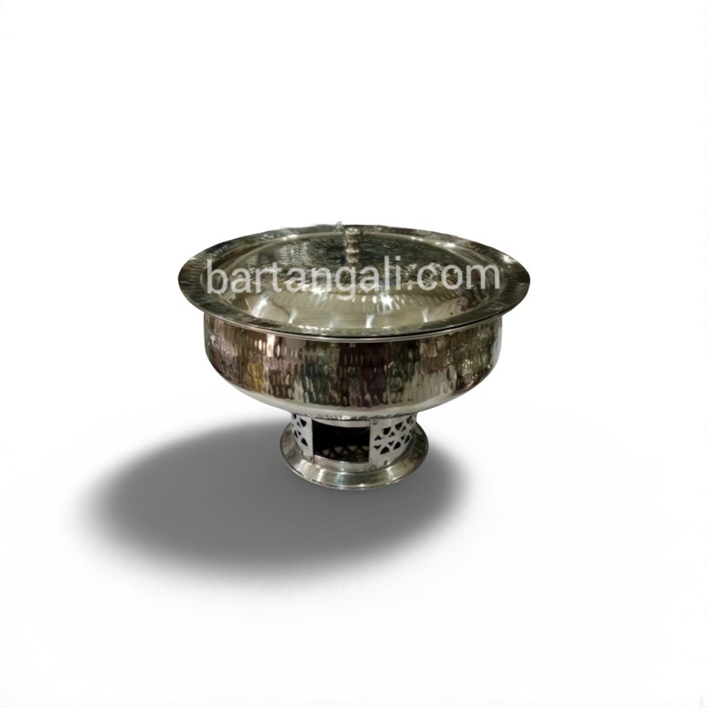 Steel Handi for cooking and serving - Image 3