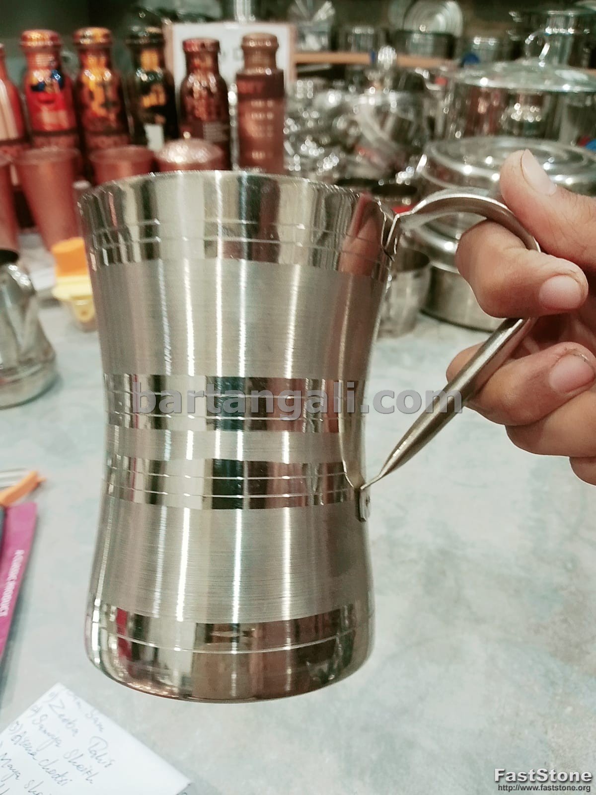 stainless steel mug 750 ml - Image 3