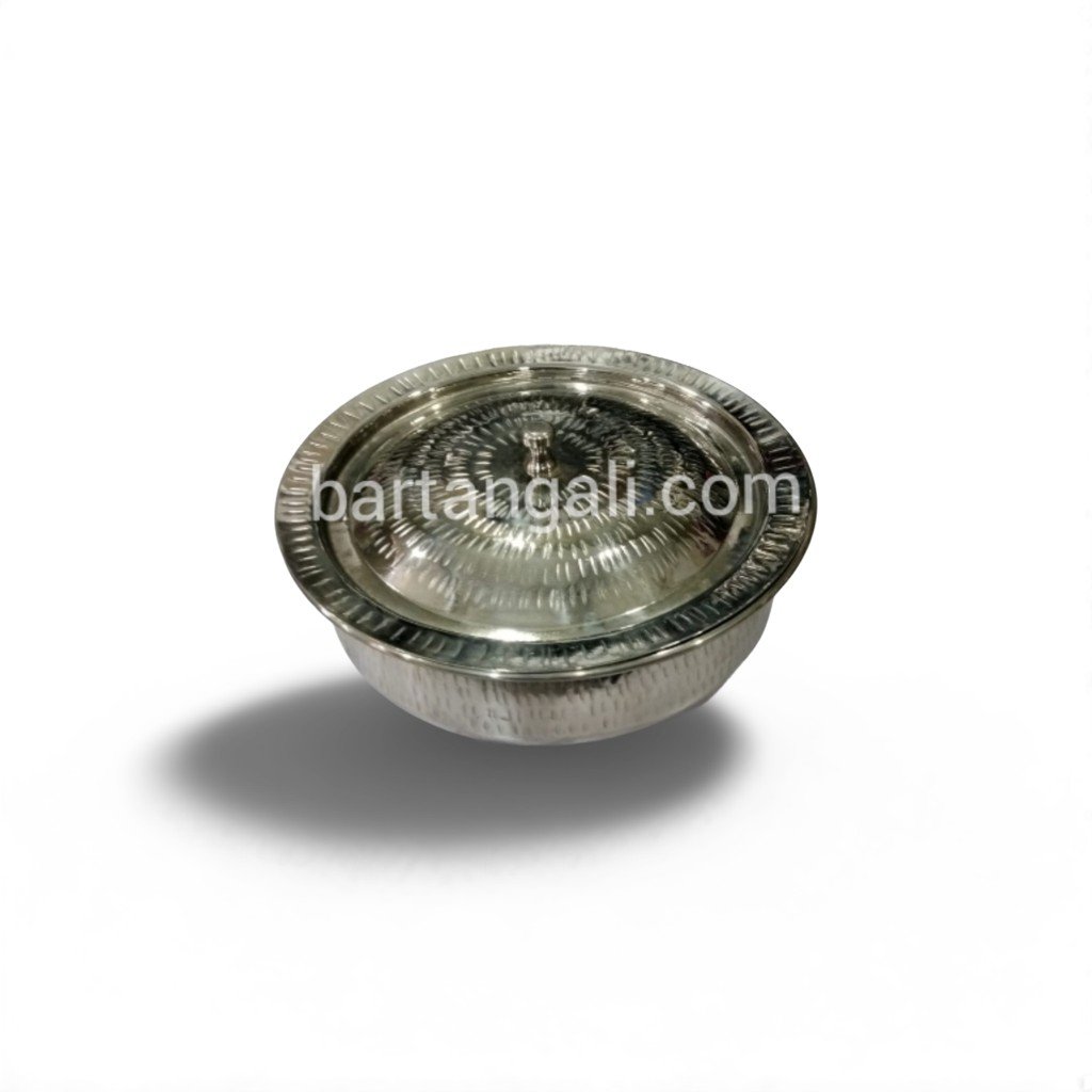 Steel Handi for cooking and serving - Image 1