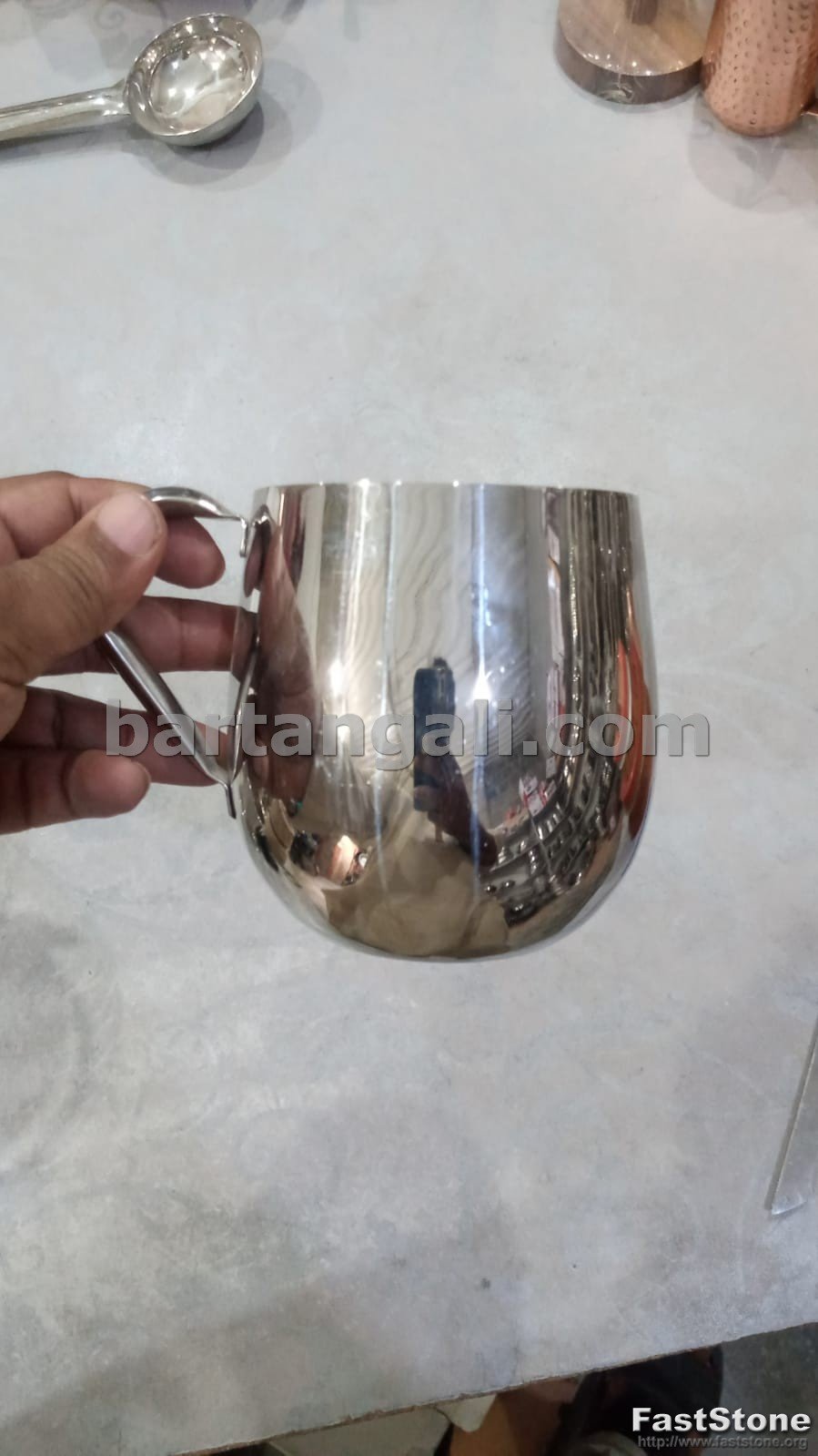 stainless steel mug 750 ml - Image 1