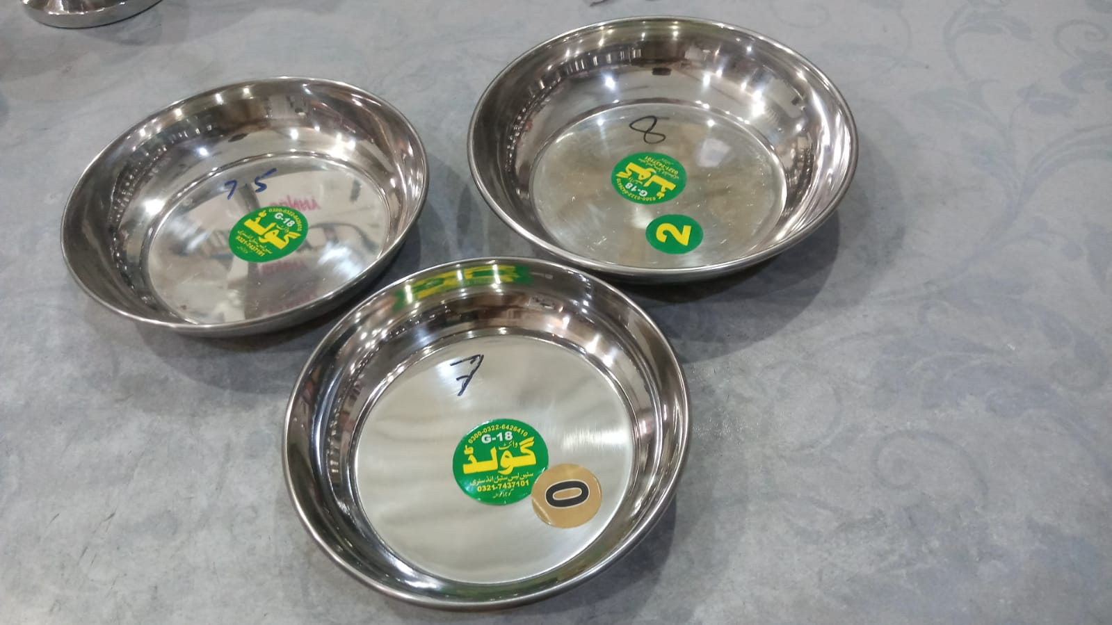 Steel deep plate for salan plate each - Image 1
