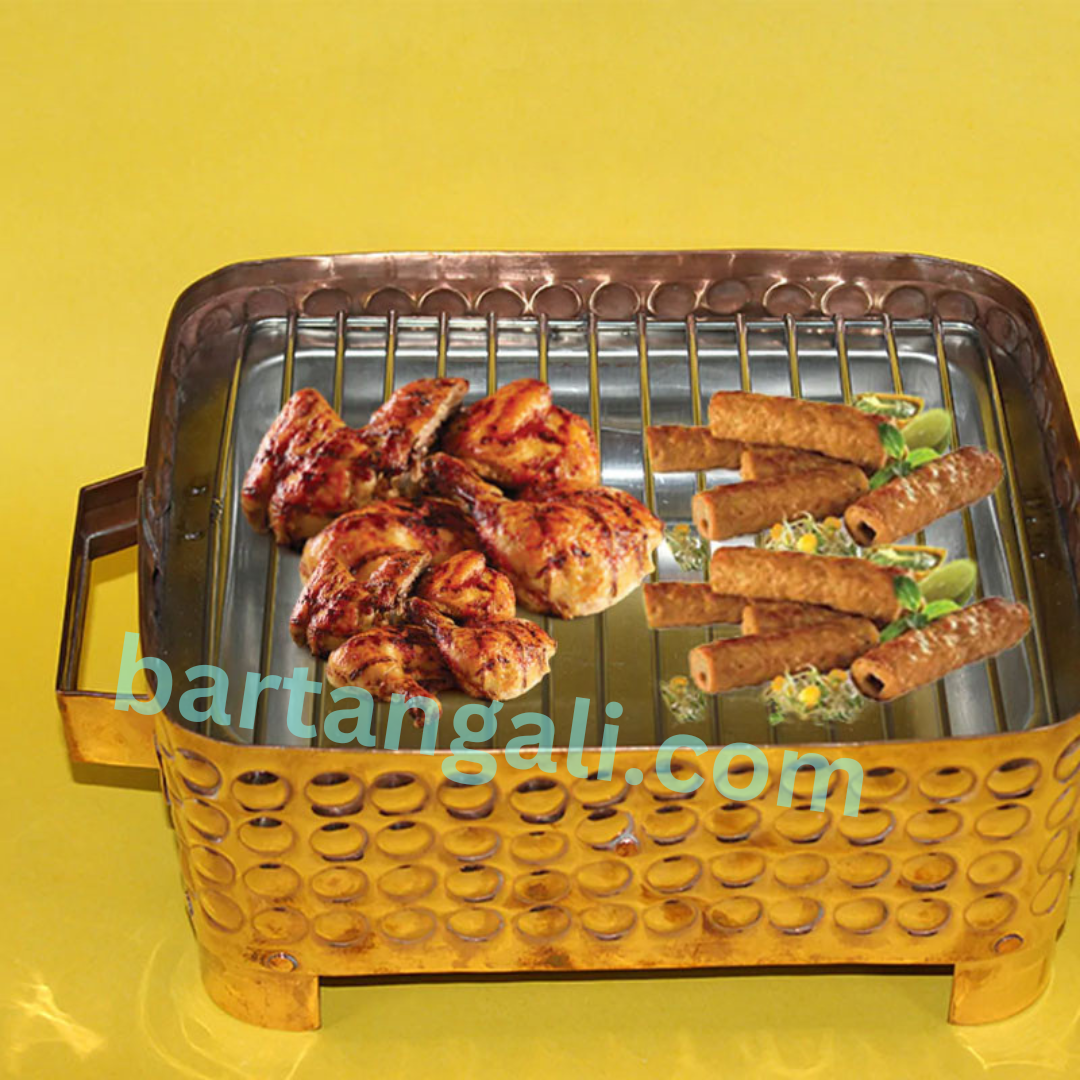 copper Barbecue serving grill - Image 2